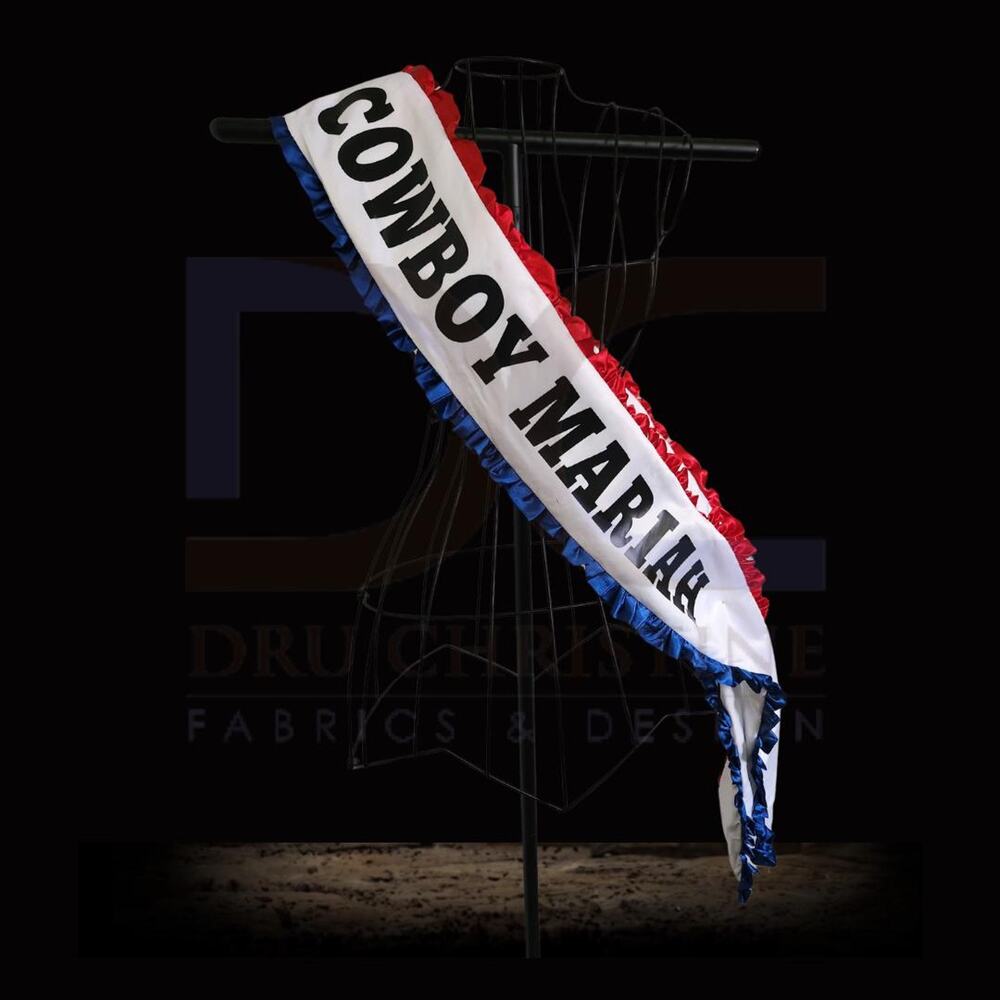 Cowboy Carter Inspired Sash (3-4 weeks lead time)